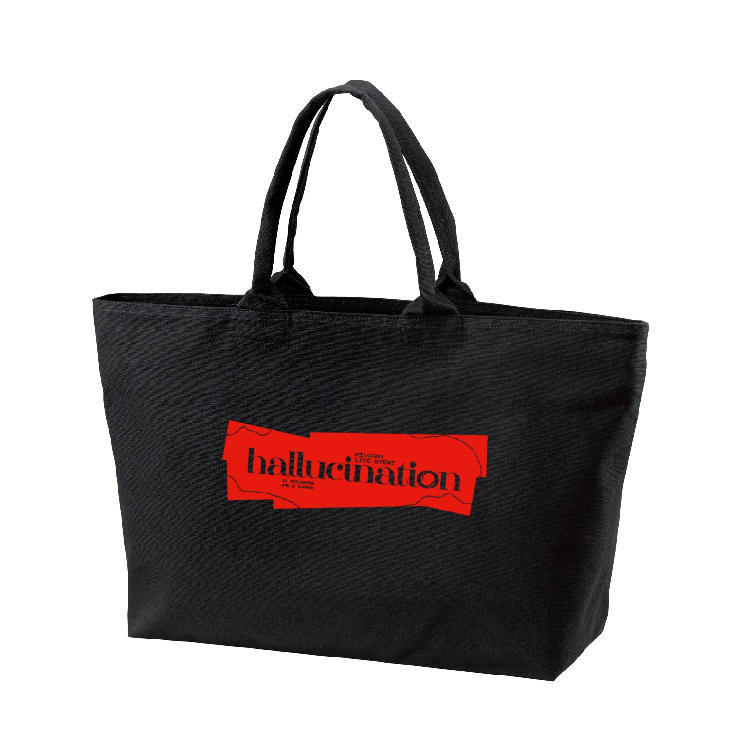 (Goods - Bag) MILGRAM LIVE EVENT hallucination Big Zip Logo Tote Bag