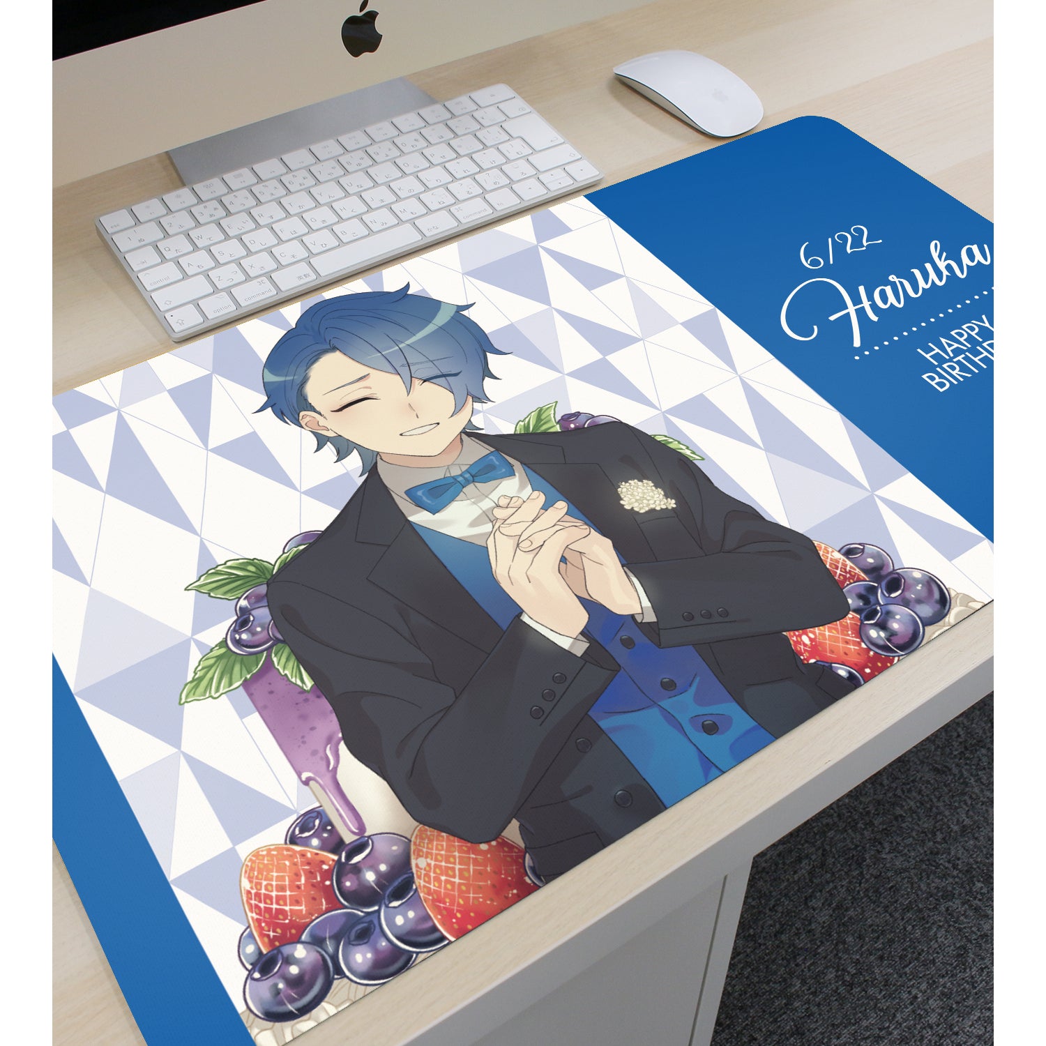 (Goods - Mat) MILGRAM Exclusive Art Haruka Birthday ver. Multi-purpose Desk Mat