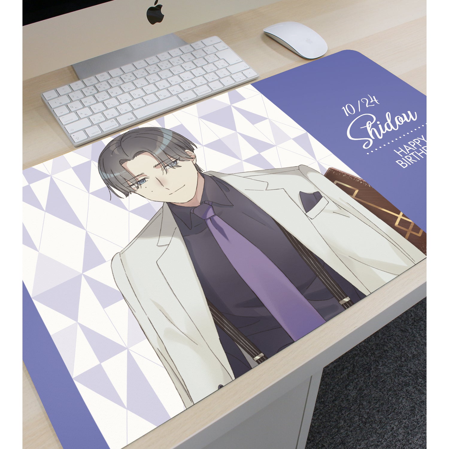 (Goods - Mat) MILGRAM Exclusive Art Shidou Birthday ver. Multi-purpose Desk Mat