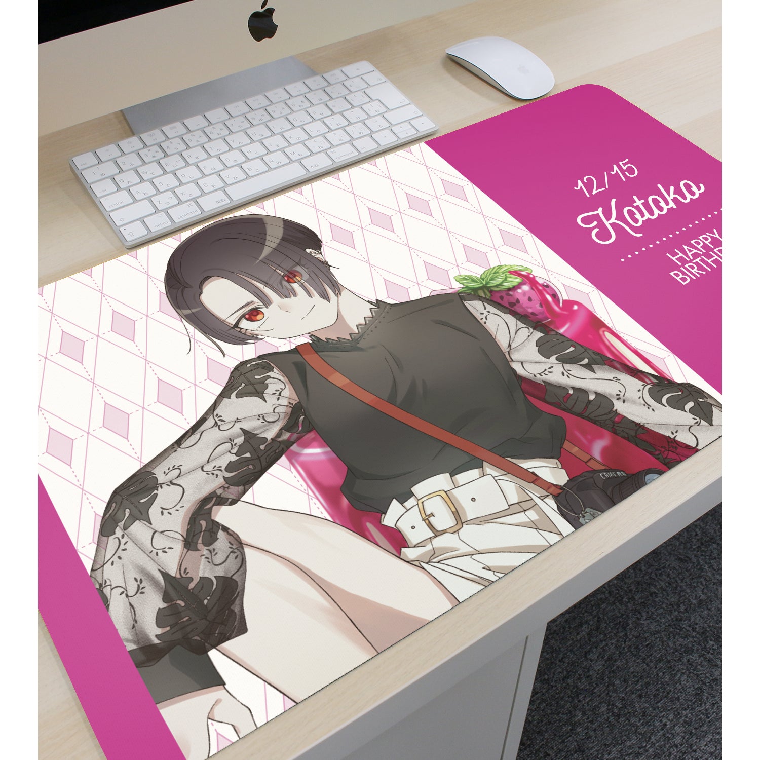 (Goods - Mat) MILGRAM Exclusive Art Kotoko Birthday ver. Multi-purpose Desk Mat