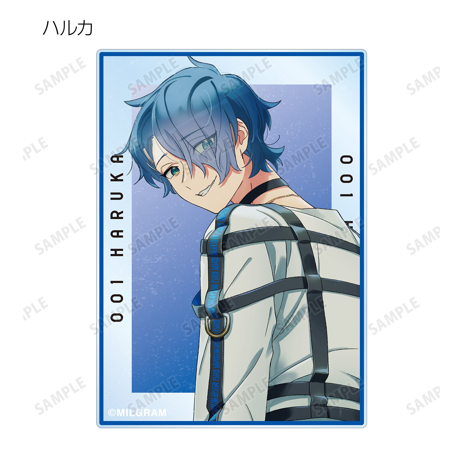 (1BOX=10)(Goods - Card) MILGRAM The Second Trial Cover Art ver. Trading Acrylic Card