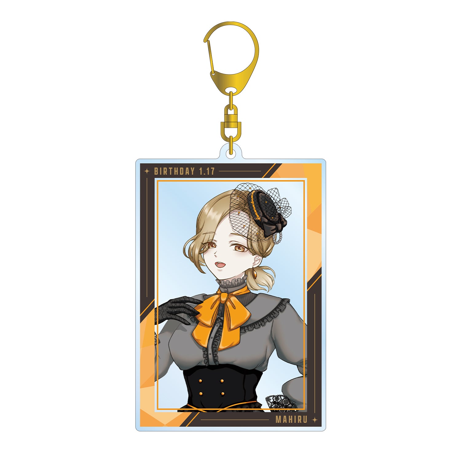 (Goods - Key Chain) MILGRAM Exclusive Art Mahiru Birthday ver. Vol.2 BIG Acrylic Key Chain