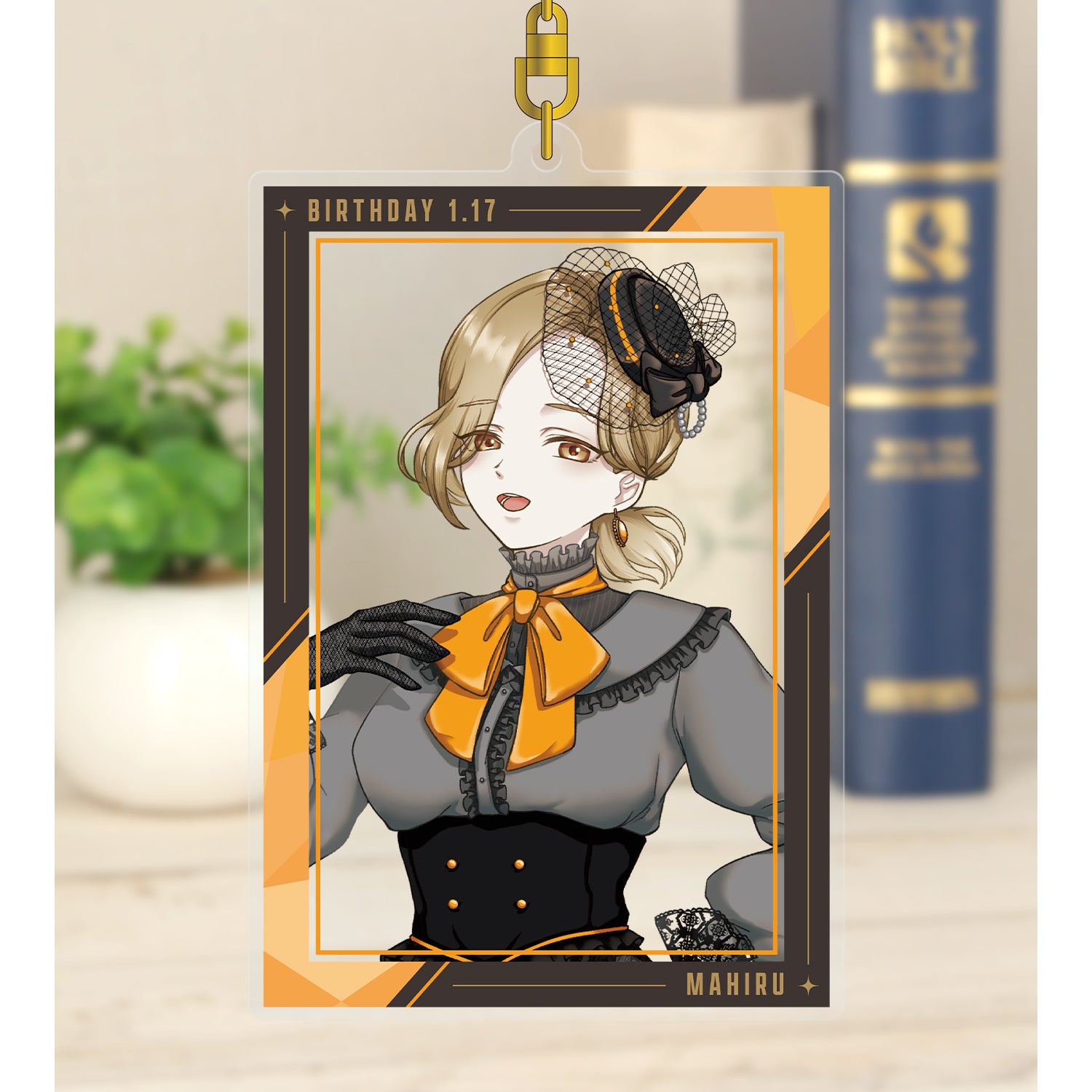 (Goods - Key Chain) MILGRAM Exclusive Art Mahiru Birthday ver. Vol.2 BIG Acrylic Key Chain