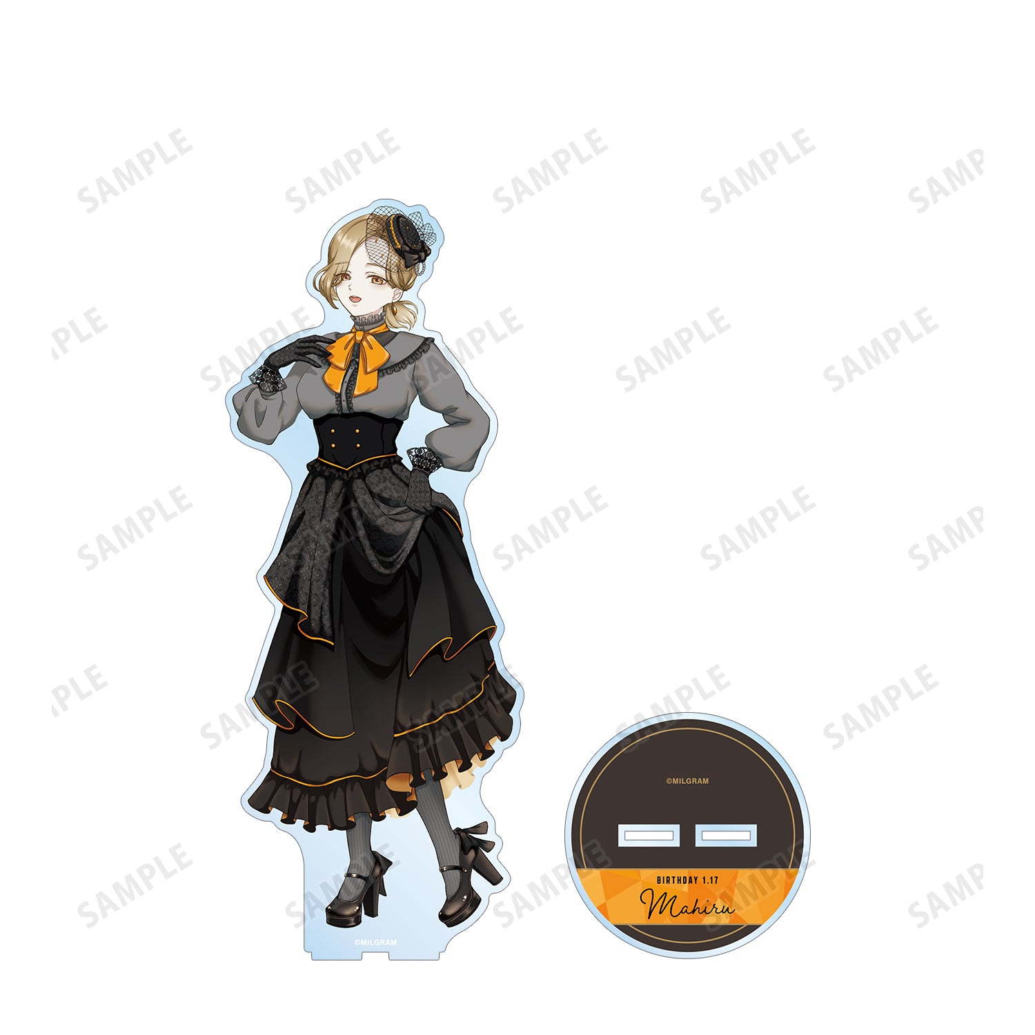 (Goods - Stand Pop) MILGRAM Exclusive Art Mahiru Birthday ver. Vol.2 Big Acrylic Stand