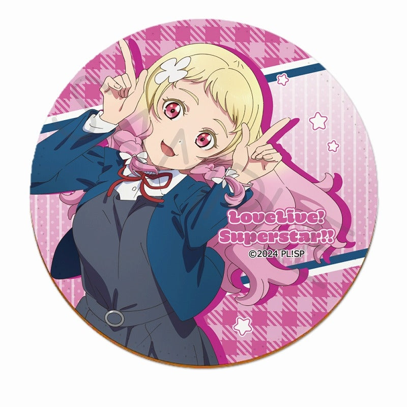 (Goods - Coaster) Love Live! Superstar!! Leather Coaster SI (Natsumi Onitsuka)