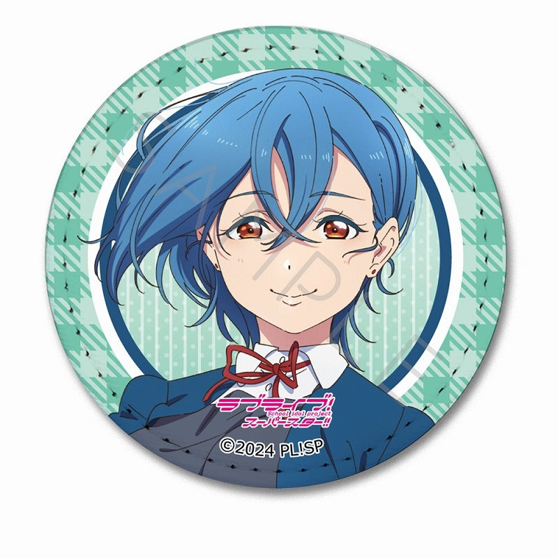 (Goods - Badge) Love Live! Superstar!! Leather Badge (Round) SF (Shiki Wakana)