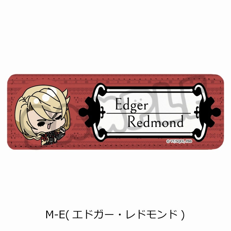 (Goods - Badge) Black Butler: Public School Arc Leather Badge (Long) M-E (Edgar Redmond)