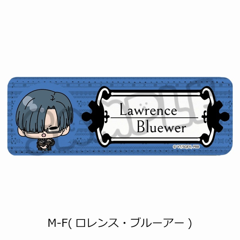 (Goods - Badge) Black Butler: Public School Arc Leather Badge (Long) M-F (Lawrence Bluewer)