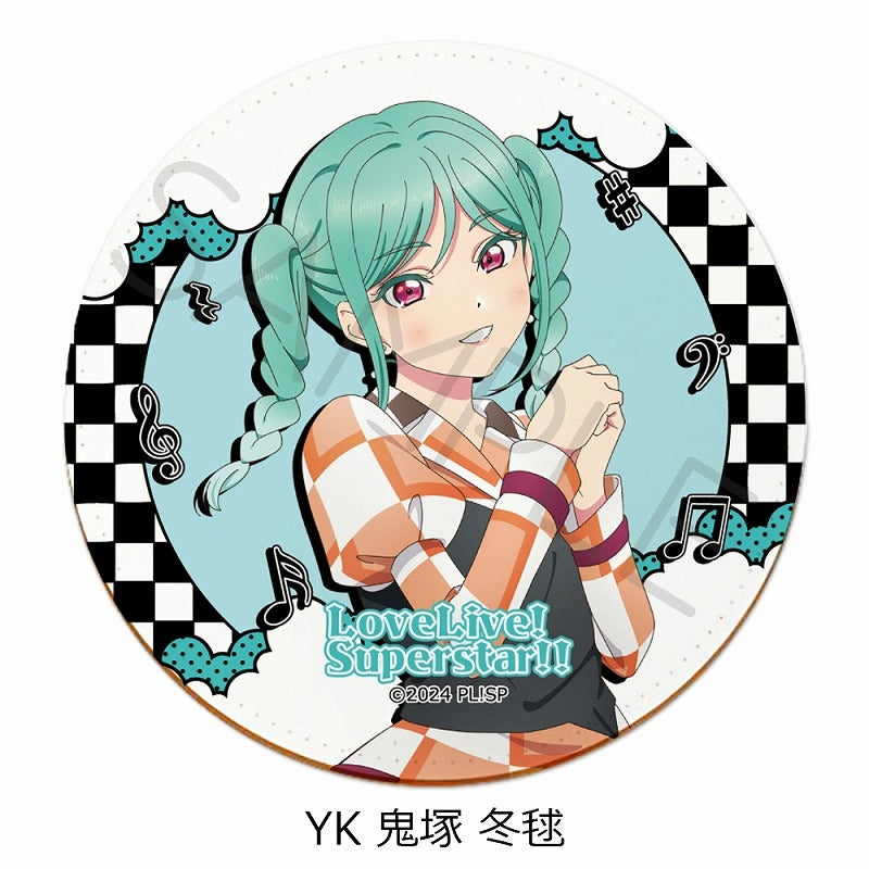 (Goods - Coaster) Love Live! Superstar!! Leather Coaster YK (Tomari Onitsuka)