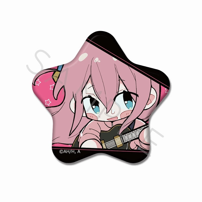 (Goods - Badge) Bocchi the Rock! Anime Series Star Shaped Button Badge YA (Hitori Gotoh)