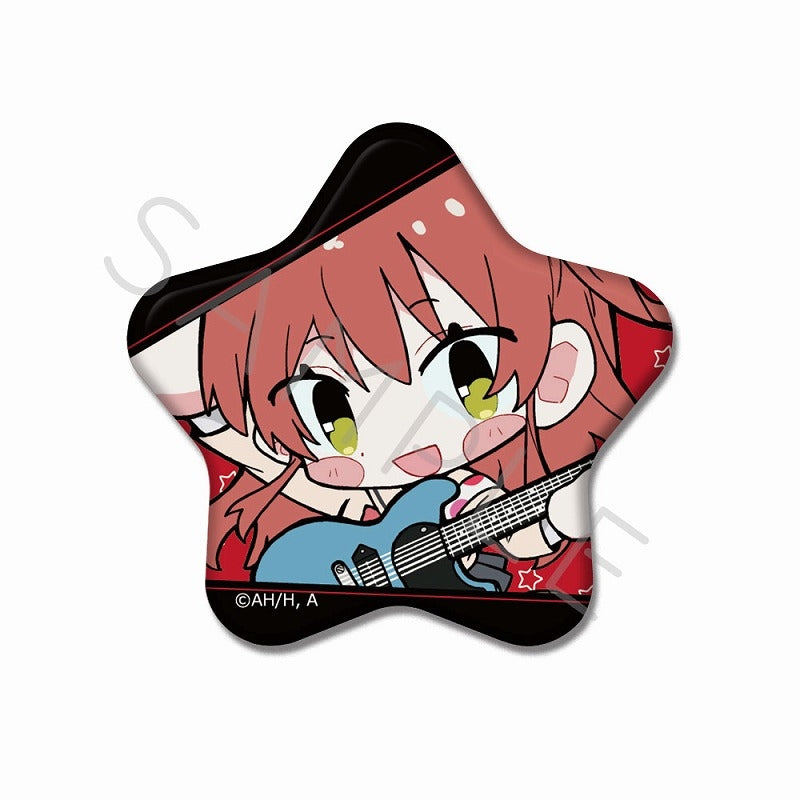 (Goods - Badge) Bocchi the Rock! Anime Series Star Shaped Button Badge YD (Ikuyo Kita)