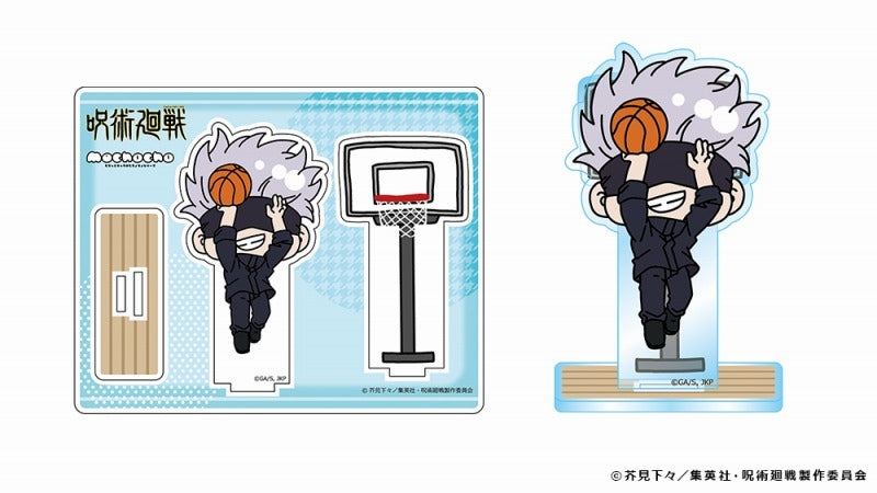 (Goods - Stand Pop) Jujutsu Kaisen mochocho Acrylic Stand Satoru Gojo Basketball Ver. (animate Advance Sales)