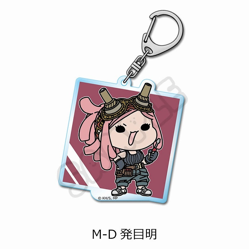 (Goods - Key Chain) My Hero Academia Anime Series Minna mochocho-ka Daisakusen vol. 1 Acrylic Key Chain M-D (Mei Hatsume)