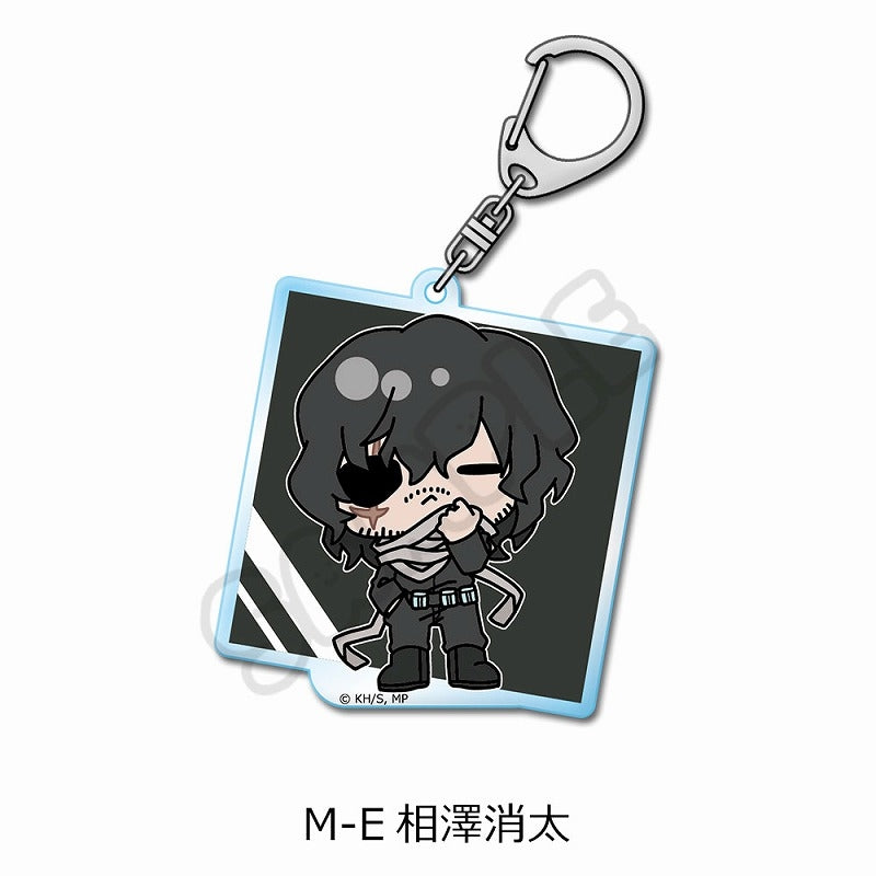 (Goods - Key Chain) My Hero Academia Anime Series Minna mochocho-ka Daisakusen vol. 1 Acrylic Key Chain M-E (Shota Aizawa)