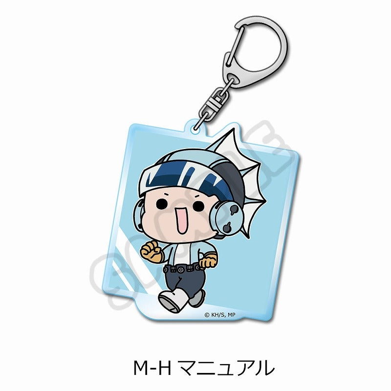 (Goods - Key Chain) My Hero Academia Anime Series Minna mochocho-ka Daisakusen vol. 1 Acrylic Key Chain M-H (Manual)