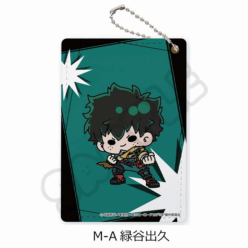 (Goods - Pass Case) My Hero Academia Anime Series Minna mochocho-ka Daisakusen vol. 1 Pass Case M-A (Izuku Midoriya)