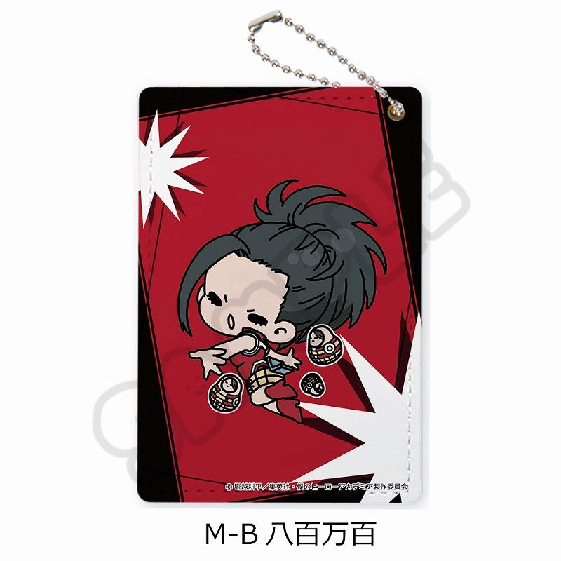 (Goods - Pass Case) My Hero Academia Anime Series Minna mochocho-ka Daisakusen vol. 1 Pass Case M-B (Momo Yaoyorozu)