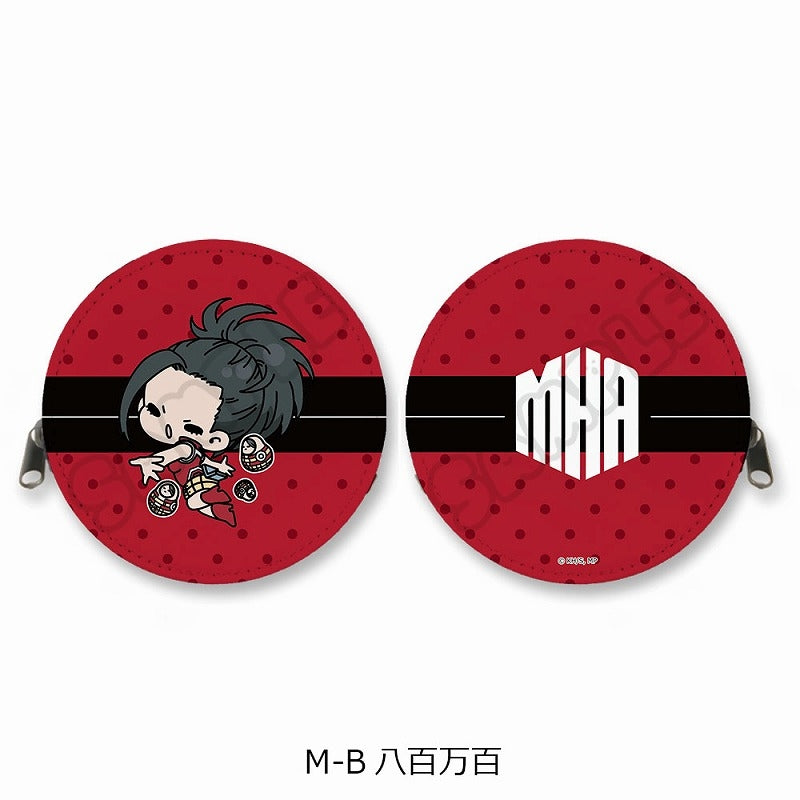 (Goods - Coin Case) My Hero Academia Anime Series Minna mochocho-ka Daisakusen vol. 1 Round Coin Case M-B (Momo Yaoyorozu)