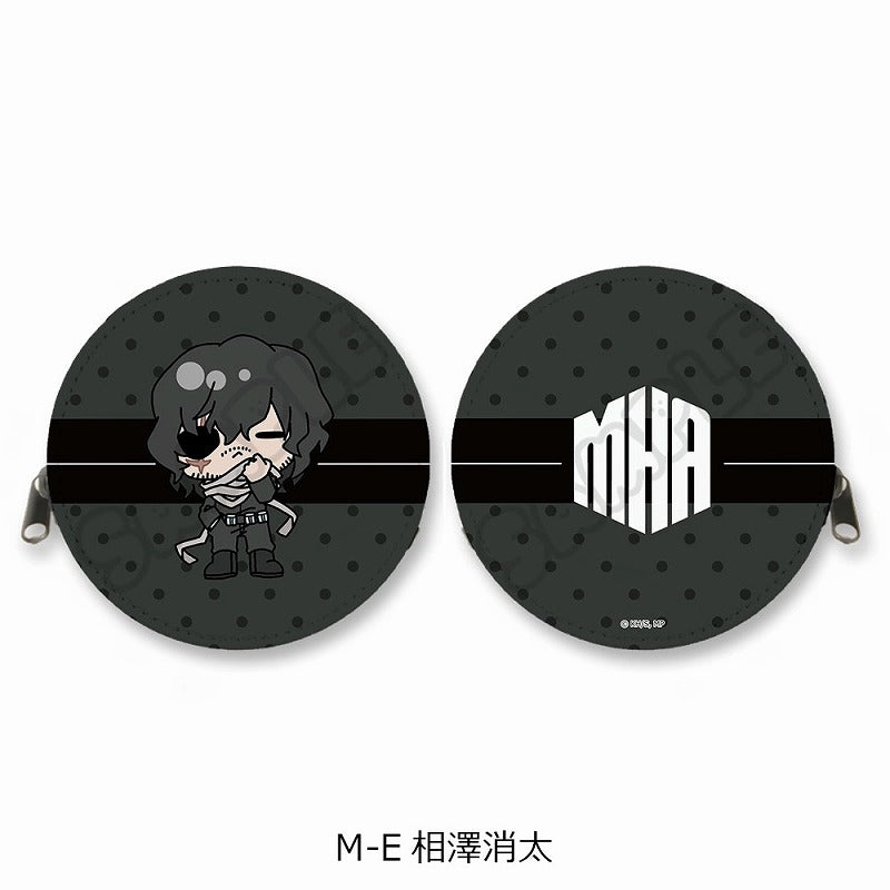 (Goods - Coin Case) My Hero Academia Anime Series Minna mochocho-ka Daisakusen vol. 1 Round Coin Case M-E (Shota Aizawa)