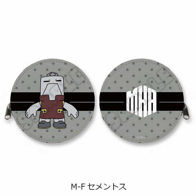 (Goods - Coin Case) My Hero Academia Anime Series Minna mochocho-ka Daisakusen vol. 1 Round Coin Case M-F (Cementoss)