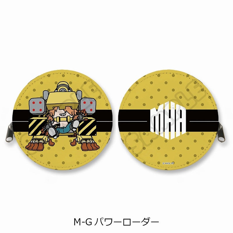 (Goods - Coin Case) My Hero Academia Anime Series Minna mochocho-ka Daisakusen vol. 1 Round Coin Case M-G (Power Loader)