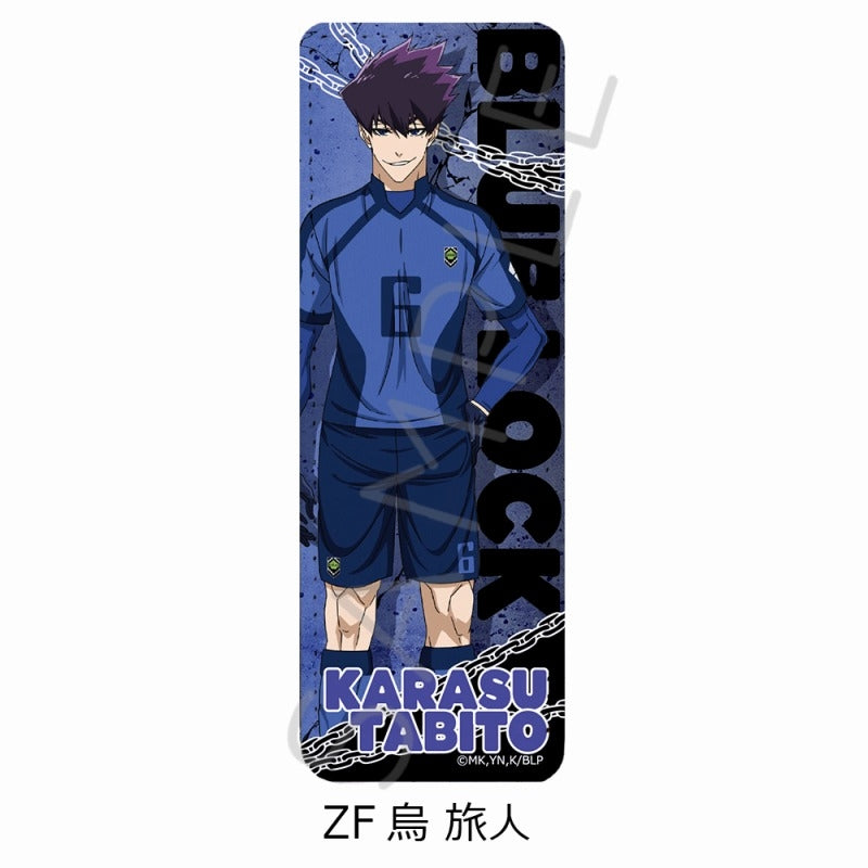 (Goods - Badge) Blue Lock TV Anime Leather Badge (Long) ZF (Tabito Karasu)