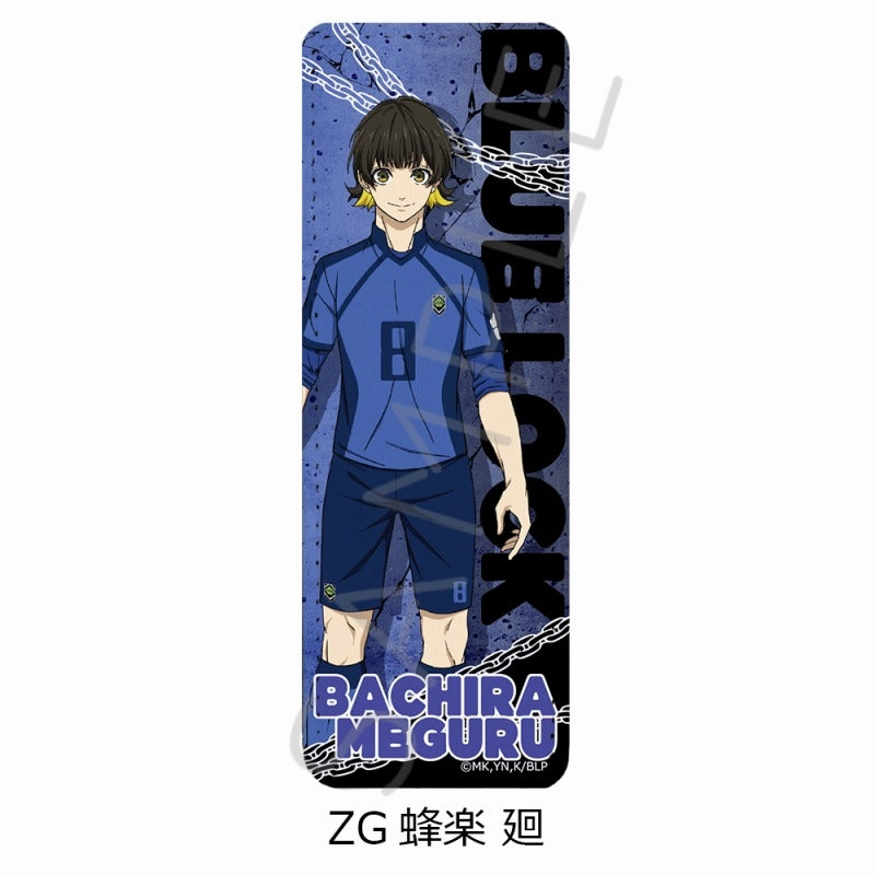 (Goods - Badge) Blue Lock TV Anime Leather Badge (Long) ZG (Meguru Bachira)