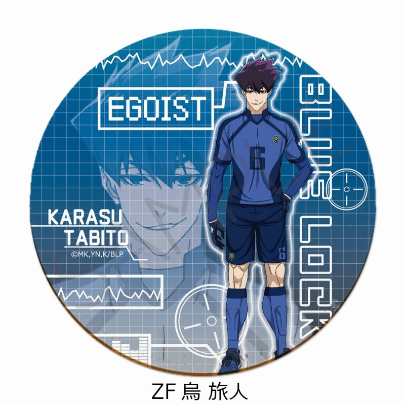 (Goods - Coaster) Blue Lock TV Anime Leather Coaster ZF (Tabito Karasu)