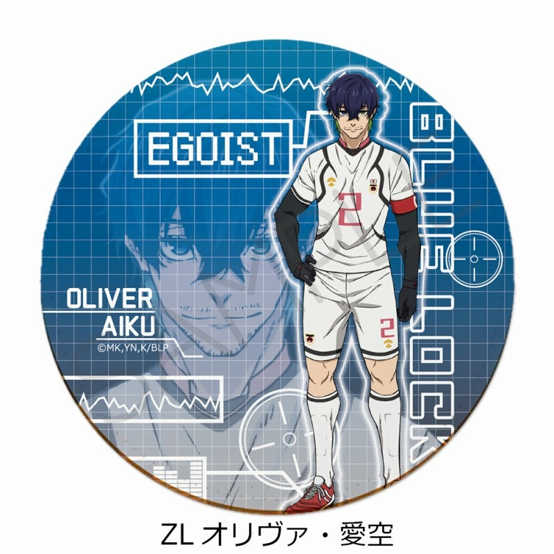 (Goods - Coaster) Blue Lock TV Anime Leather Coaster ZL (Oliver Aiku)