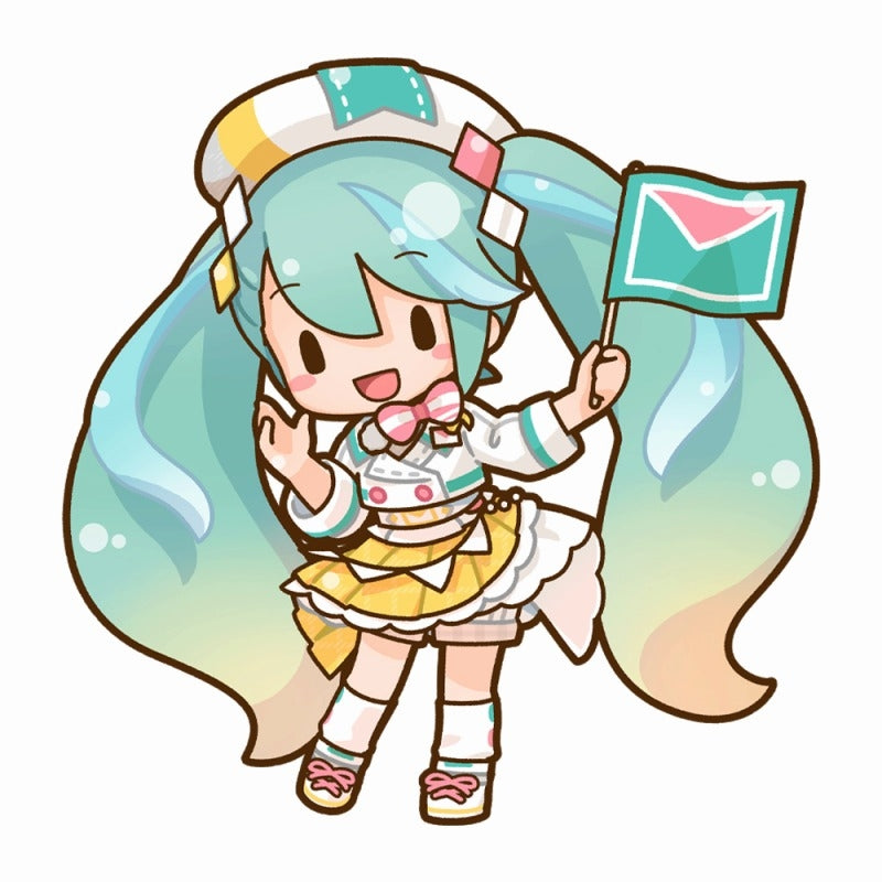 (Goods - Plush) Hatsune Miku Magical Mirai 2024. FuwaPuchi Plush (L)