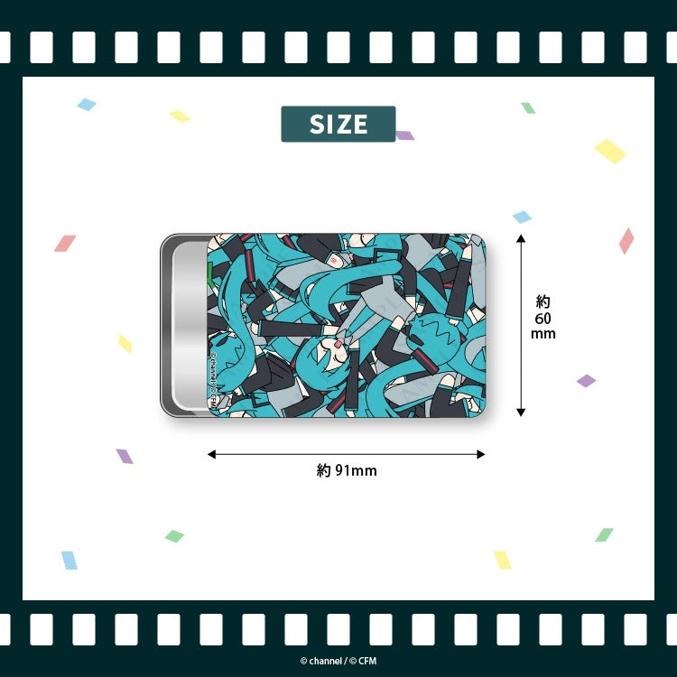 (Goods - Container) Satsuki & channel Badge Case Hatsune Miku/channel