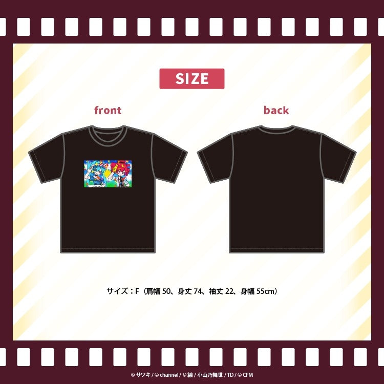 (Goods - Shirt) Satsuki & channel T-shirt (Thumbnail)Mesmerizer/Satsuki & channel