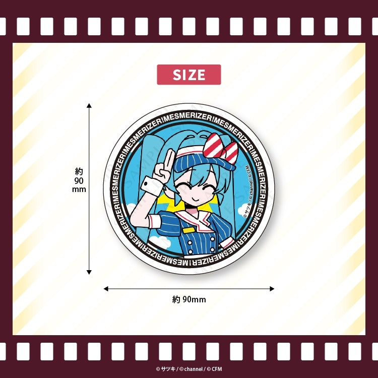 (Goods - Coaster) Satsuki & channel Acrylic Coaster A Hatsune MikuMesmerizer/Satsuki & channel