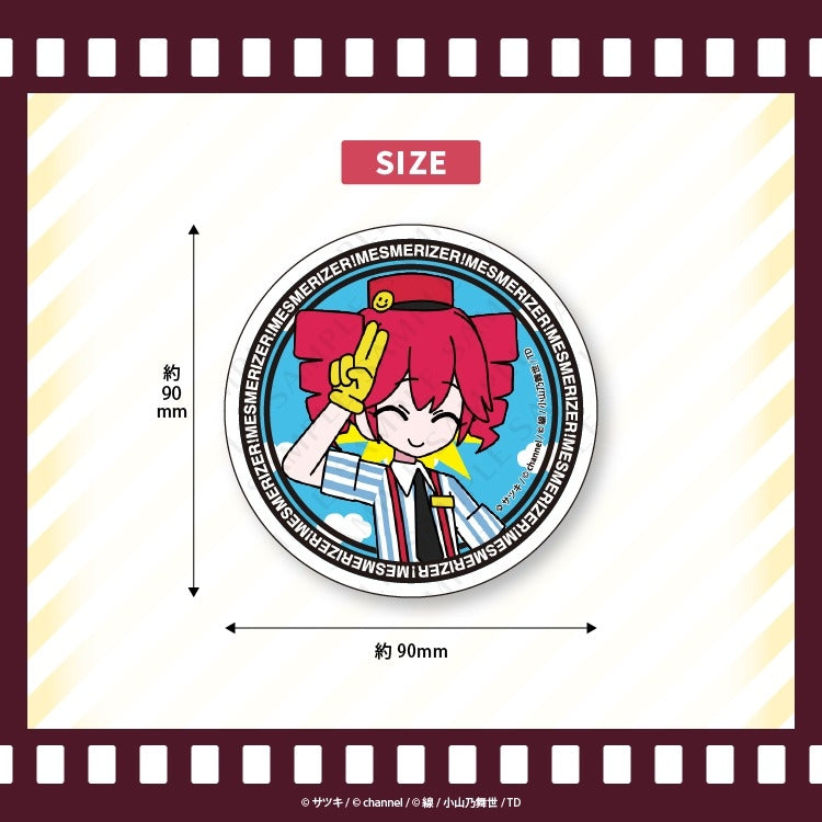 (Goods - Coaster) Satsuki & channel Acrylic Coaster B Kasane Teto/Mesmerizer/Satsuki & channel