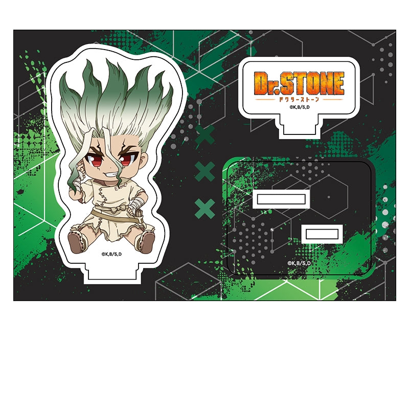 (Goods - Stand Pop) Dr. STONE Petanko Acrylic Figure Senku Ishigami