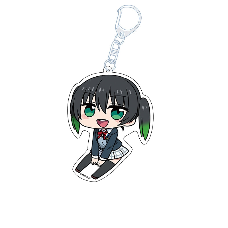 (Goods - Key Chain) Love Live! Nijigasaki High School Idol Club Petanko Acrylic Key Chain Yu Takasaki