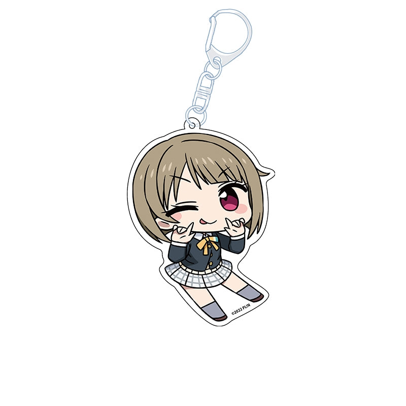 (Goods - Key Chain) Love Live! Nijigasaki High School Idol Club Petanko Acrylic Key Chain Kasumi Nakasu