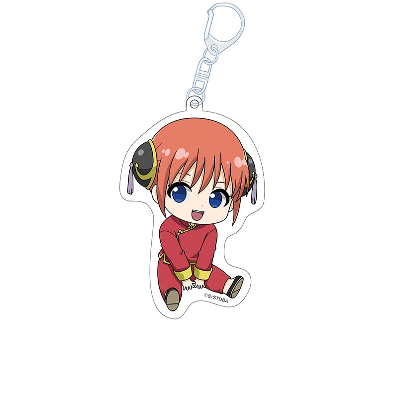 (Goods - Key Chain) Gintama Petanko Acrylic Key Chain vol. 1 Kagura