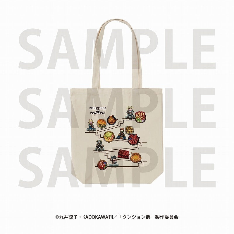 (Goods - Bag) Delicious in Dungeon Tote Bag Pixel Art!