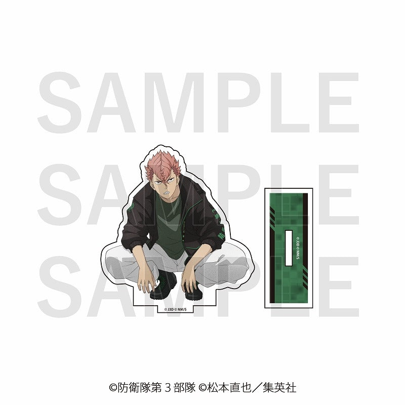 (Goods - Stand Pop) Kaiju No. 8 Acrylic Stand "Kaiju Bloodproof Jacket" Iharu Furuhashi