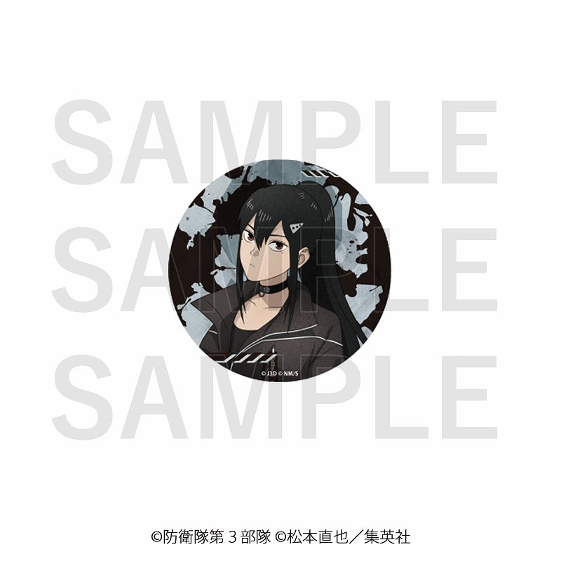 (Goods - Badge) Kaiju No. 8 Metallic Button Badge "Kaiju Bloodproof Jacket" Mina Ashiro