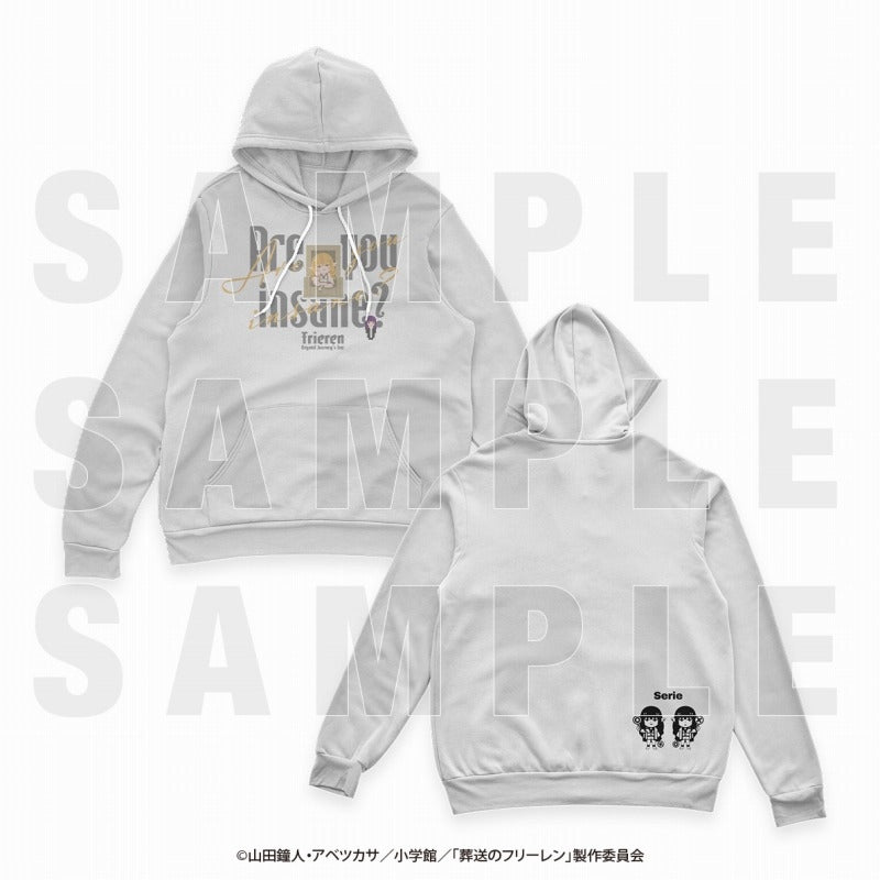 (Goods - Outerwear) Frieren: Beyond Journey's End x Irasutoya Hoodie First-Class Mage Exam Arc "Are you out of your mind?" L Size