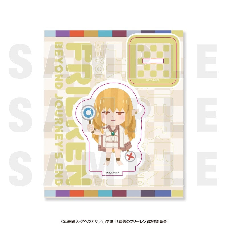 (Goods - Stand Pop) Frieren: Beyond Journey's End x Irasutoya Acrylic Stand First-Class Mage Exam Arc Serie "????"