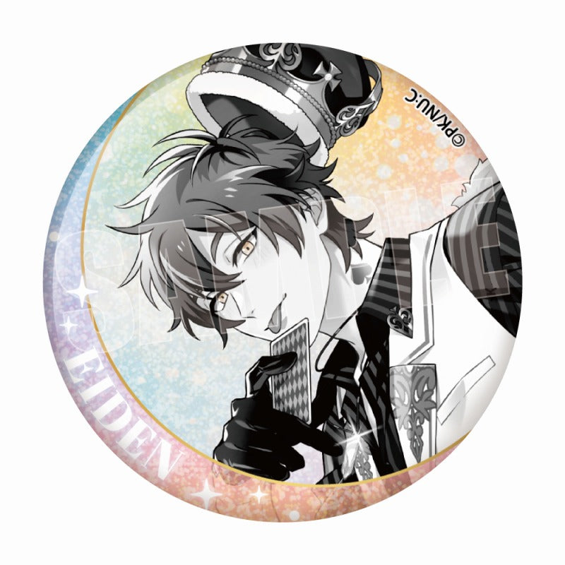 (1BOX=10)(Badge) NU: Carnival Trading Holo-EYE Button Badge vol.3 [animate Exclusive]