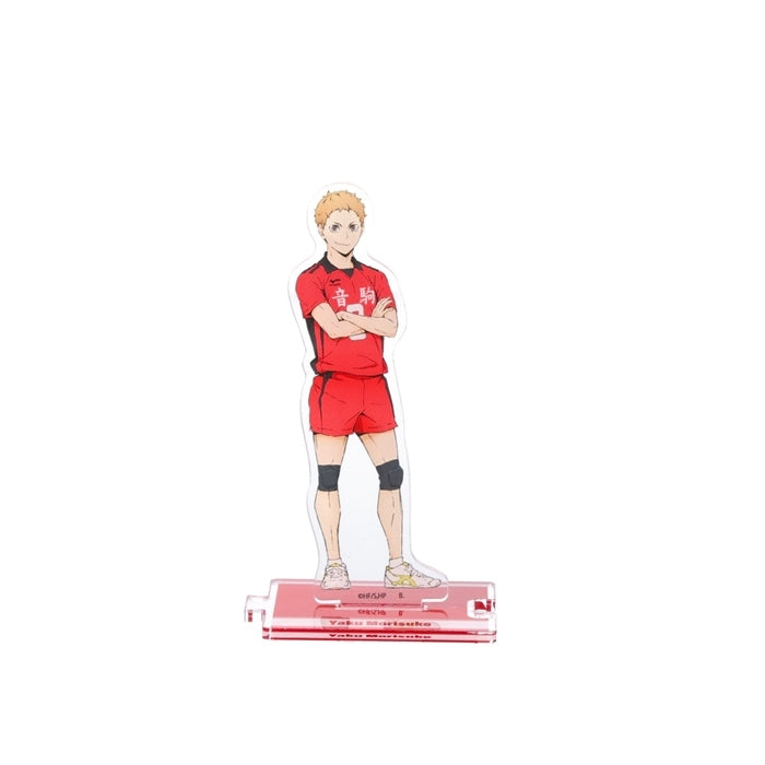 (Goods - Stand Pop) Haikyu!! Linking Acrylic Stand (Nekoma High, Fukurodani Academy, Nohebi Academy, Kamomedai High, Inarizaki High) Morisuke Yaku