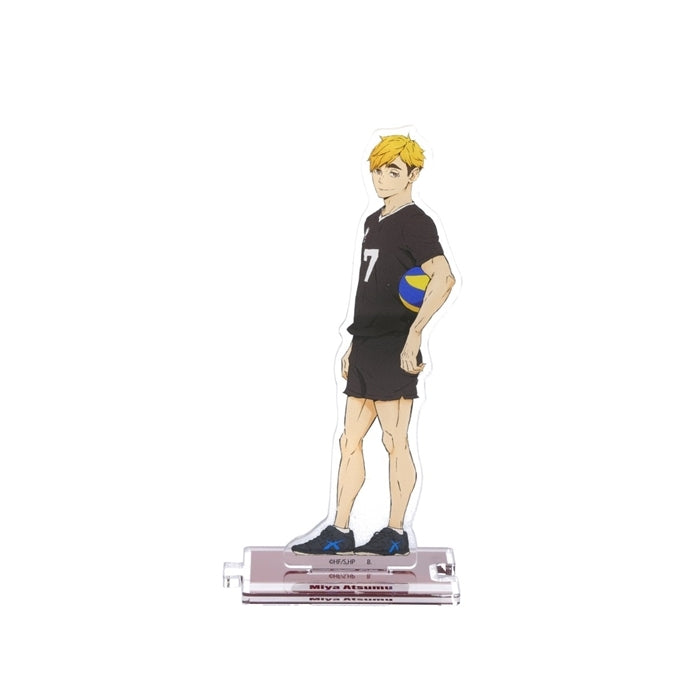 (Goods - Stand Pop) Haikyu!! Linking Acrylic Stand (Nekoma High, Fukurodani Academy, Nohebi Academy, Kamomedai High, Inarizaki High) Atsumu Miya