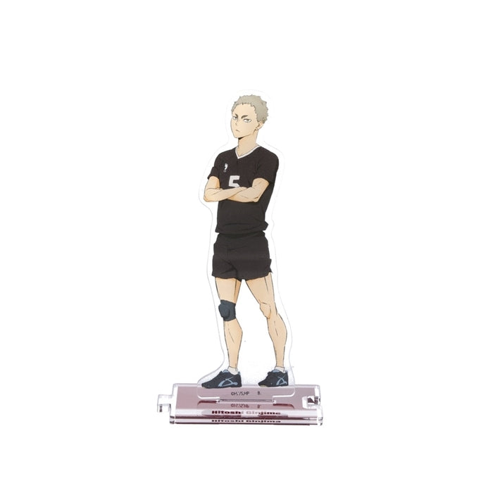 (Goods - Stand Pop) Haikyu!! Linking Acrylic Stand (Nekoma High, Fukurodani Academy, Nohebi Academy, Kamomedai High, Inarizaki High) Ginjima Hitoshi