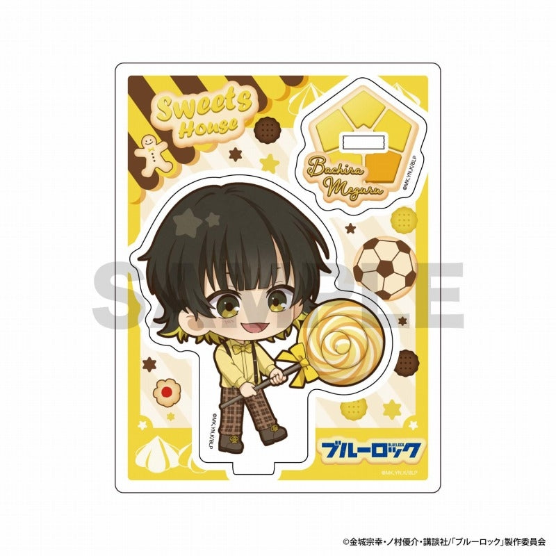 (Goods - Stand Pop) Blue Lock Sweets House Chibi Acrylic Stand/Meguru Bachira