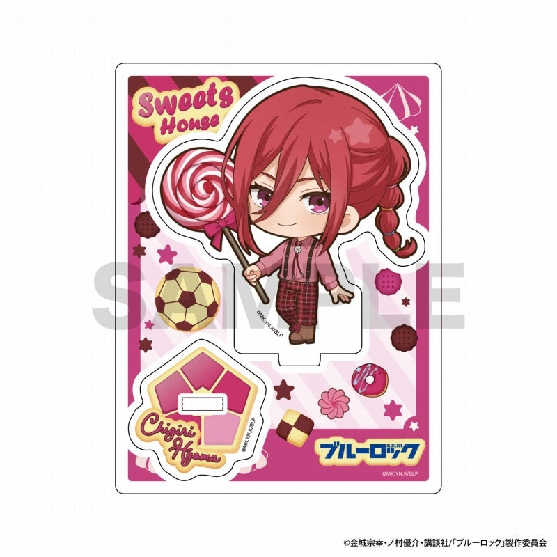 (Goods - Stand Pop) Blue Lock Sweets House Chibi Acrylic Stand/Hyoma Chigiri