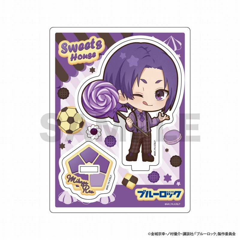 (Goods - Stand Pop) Blue Lock Sweets House Chibi Acrylic Stand/Reo Mikage